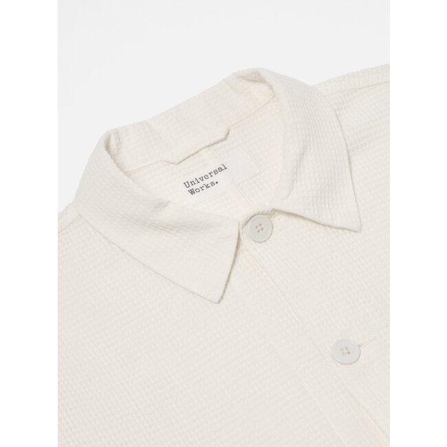 Universal Works Travail Overshirt - Ecru