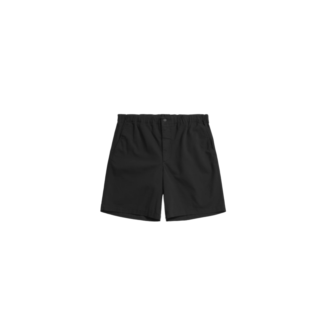 Norse Projects Ezra Relaxed Organic Stretch Twill Short-Black