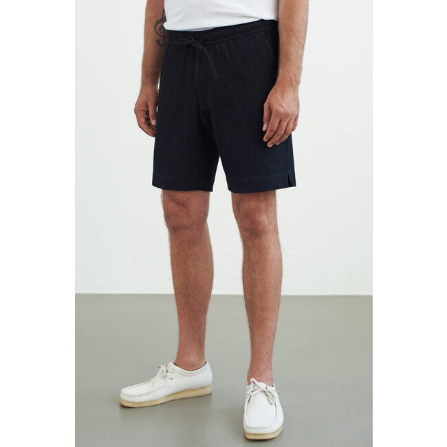 About Companions Jim Shorts-Eco Crepe-Black