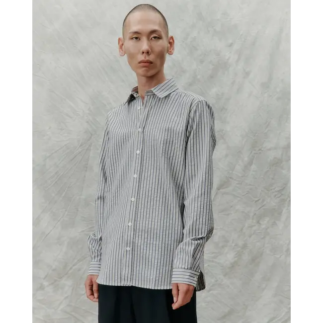 Libertine-Libertine Babylon - Taupe & Blue Stripe