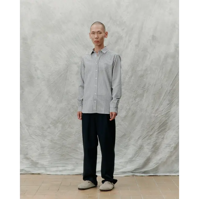 Libertine-Libertine Babylon - Taupe & Blue Stripe