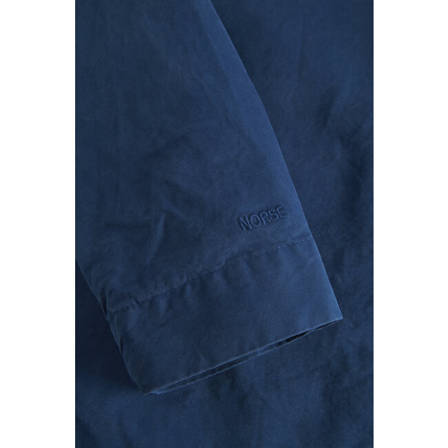Norse Projects Marcus Canvas Overshirt - Workwear Blue