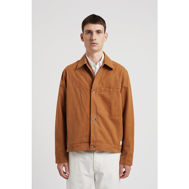 Norse Projects Marcus Canvas Overshirt - Duck