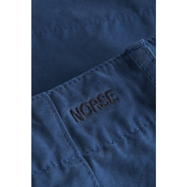 Norse Projects Lukas Canvas - Workwear Blue