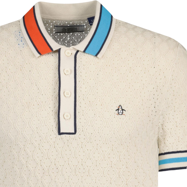 Original Penguin Pointelle Blocked - Birch