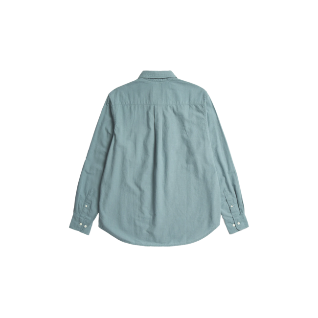 Norse Projects Algot Relaxed Cotton Linen Shirt - Greyish Blue