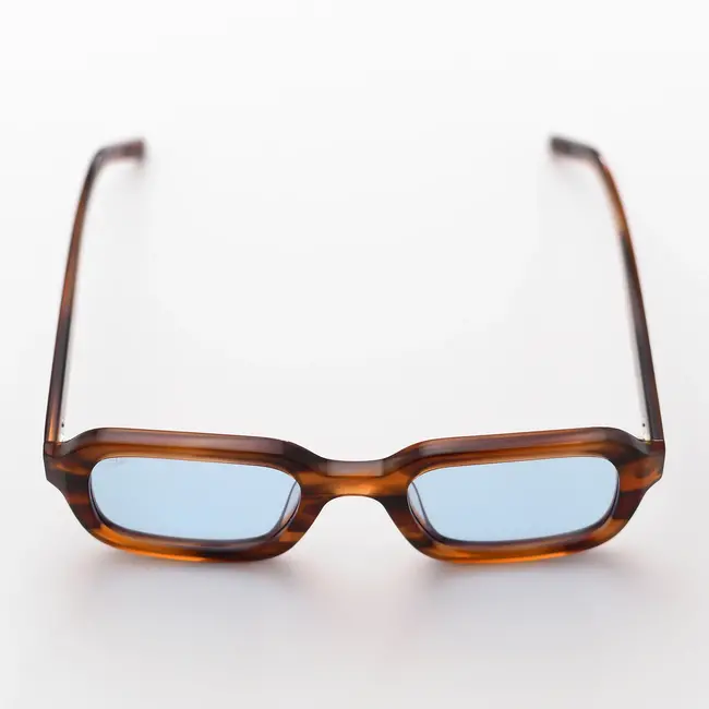 Akila Cascade - Havanna / Sky Blue  lenses