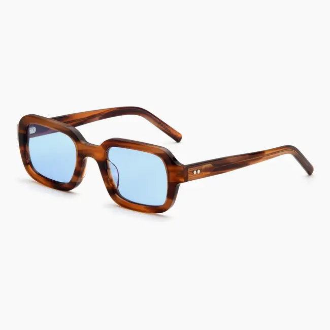 Akila Cascade - Havanna / Sky Blue  lenses