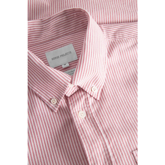 Norse Projects Norse Standard Oxford BD Shirt - Blood Orange