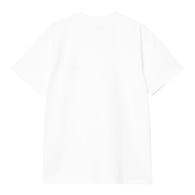 Carhartt WIP S/S American Script T-Shirt - White