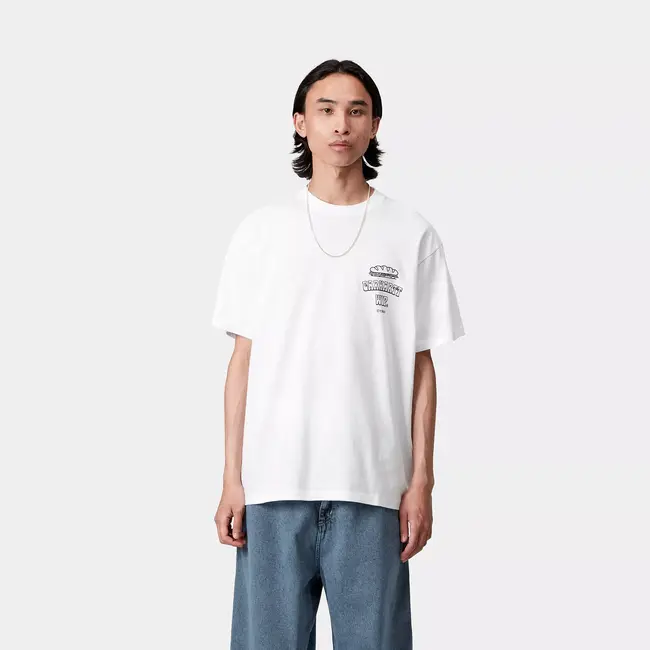 Carhartt WIP S/S Sandwich T-Shirt - White