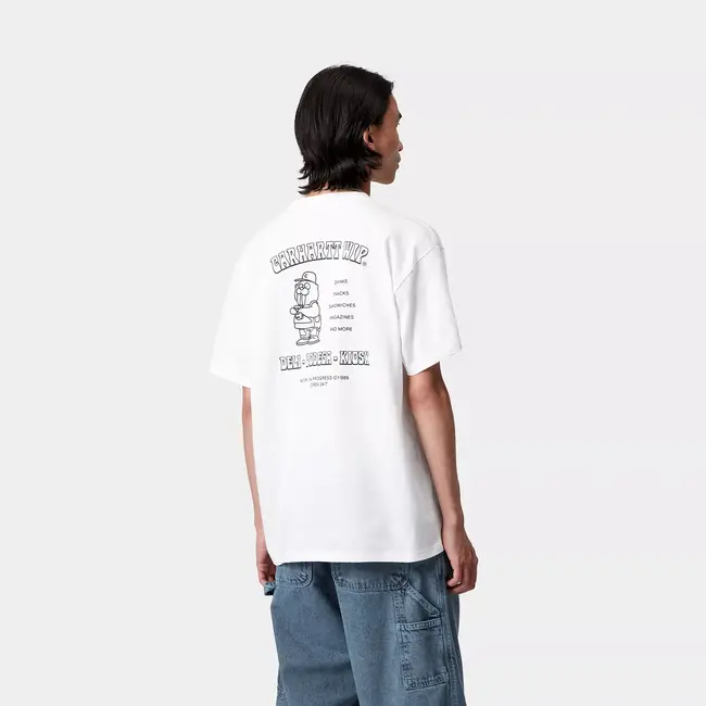 Carhartt WIP S/S Sandwich T-Shirt - White