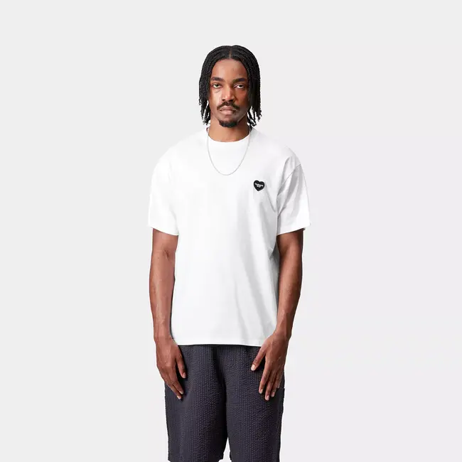 Carhartt WIP S/S Heart II Hartt T-Shirt - White