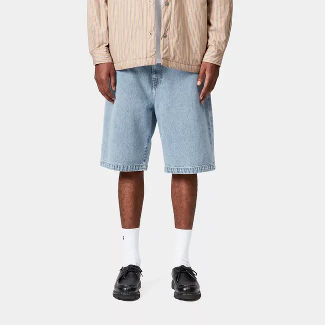 Carhartt WIP Landon Short - Blue bleached