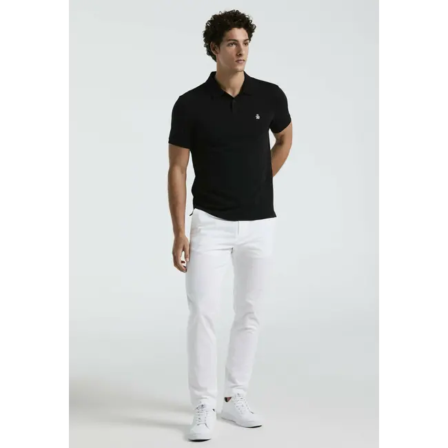 Original Penguin S/S Daddy Polo 2.0 Sticker Pete - True Black