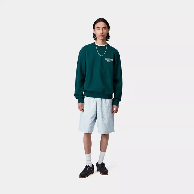 Carhartt WIP Toland Short - Blue Fog