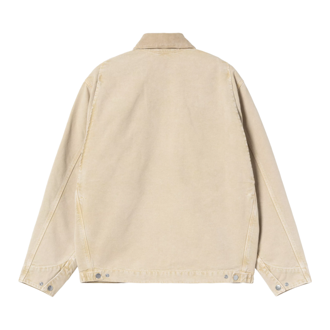 Carhartt WIP OG Detroit Jacket - Dusty H Brown / Dusty H Brown chalk wash