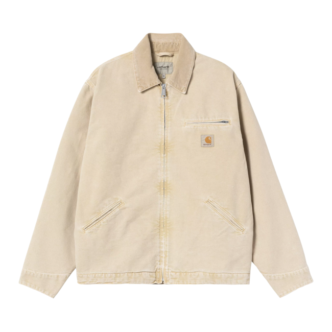 Carhartt WIP OG Detroit Jacket - Dusty H Brown / Dusty H Brown chalk wash