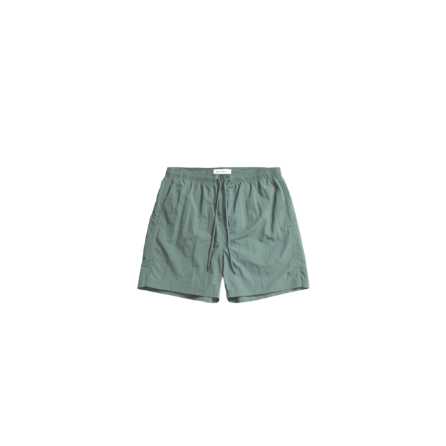 Norse Projects Hauge Recycled Nylon Swimmers -  - Aluminium Petrol