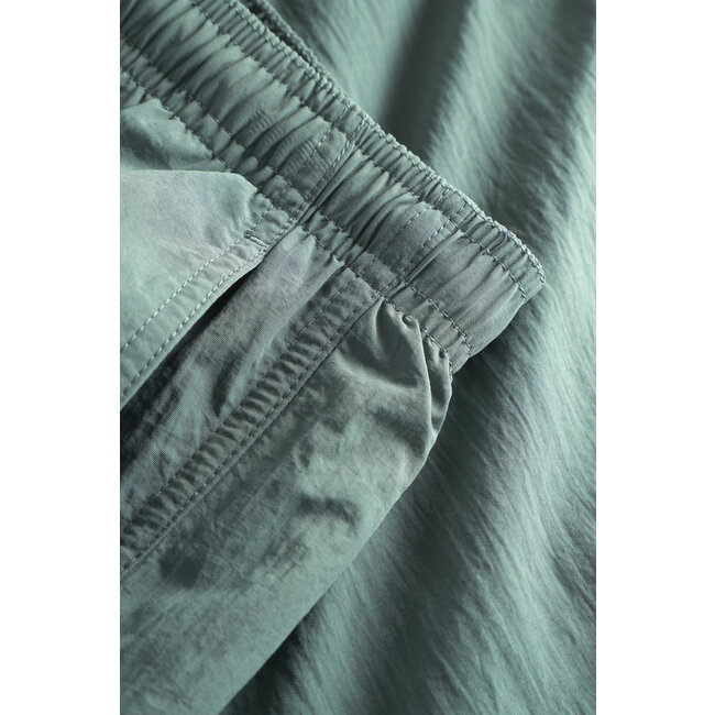 Norse Projects Hauge Recycled Nylon Swimmers - Aluminium Petrol