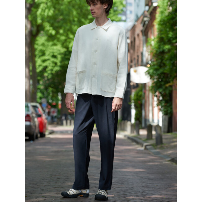 Universal Works Travail Overshirt - Ecru