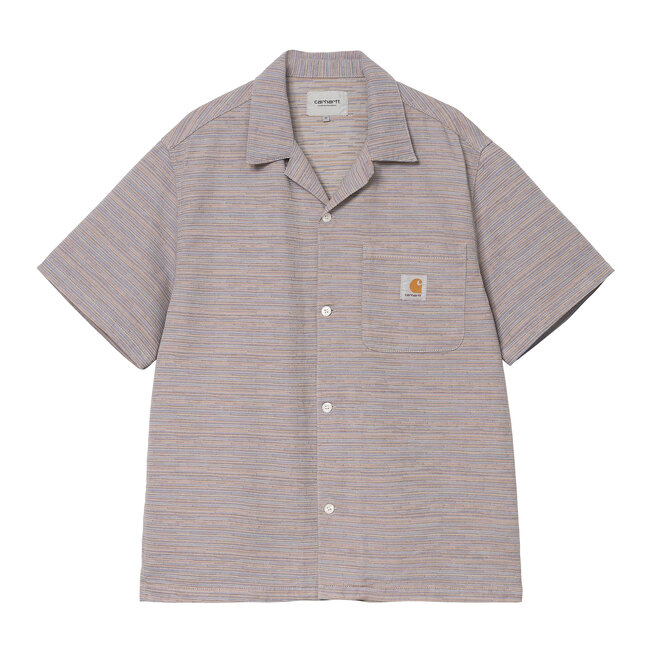 Carhartt WIP S/S Gellar Shirt - Multicolor rinsed