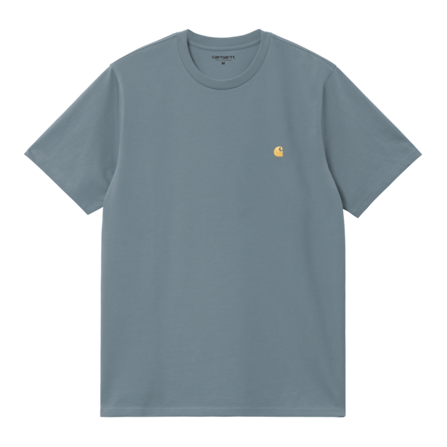 Carhartt WIP S/S Chase T-Shirt - Angelite / Gold