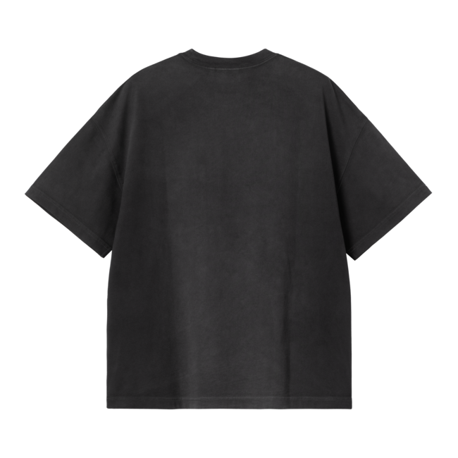 Carhartt WIP S/S Hudson Pocket T-Shirt - Black chalk wash
