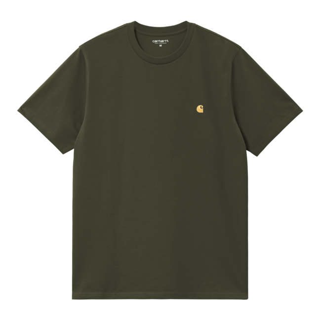 Carhartt WIP S/S Chase T-Shirt - Olive / Gold