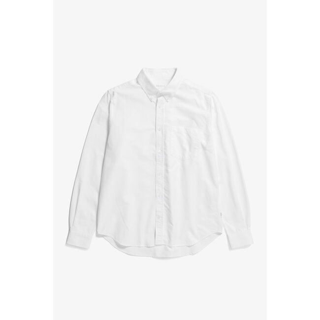 Norse Projects Norse Standard Oxford BD Shirt - White