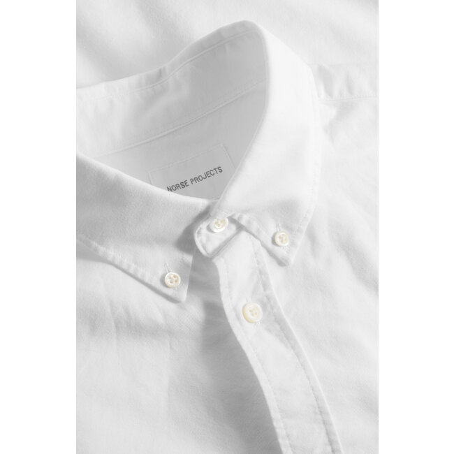 Norse Projects Norse Standard Oxford BD Shirt - White