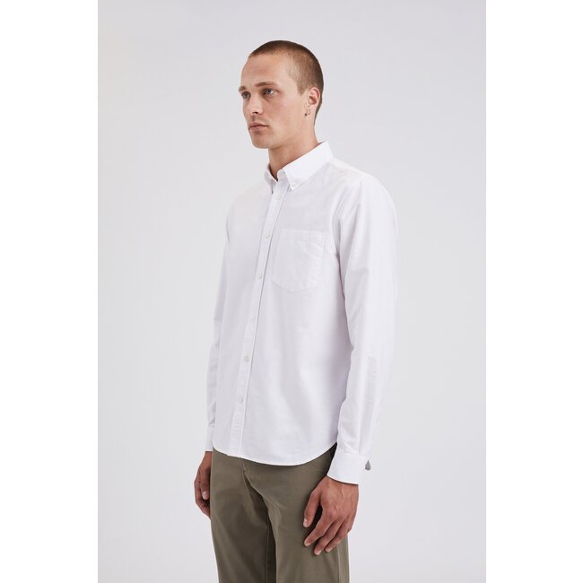 Norse Projects Norse Standard Oxford BD Shirt - White