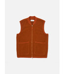 Universal Works Zip Waistcoat Wool Fleece