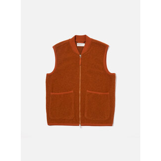 Universal Works Zip Waistcoat Wool Fleece