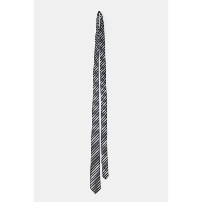 Adnym Atelier Long Tie 242 - Black Stripe