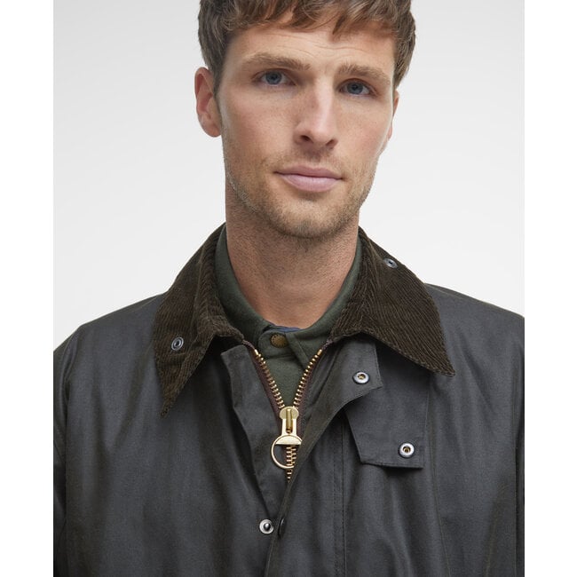 Barbour Classic Northumbria Wax Jacket - Olive