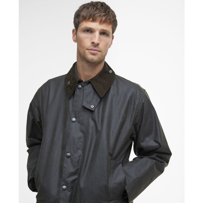 Barbour Classic Northumbria Wax Jacket - Olive