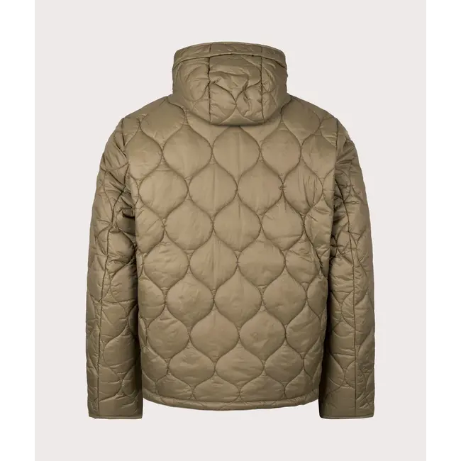 Barbour Re-Engineerded Hooded Spey Quilted Jacket - Beech
