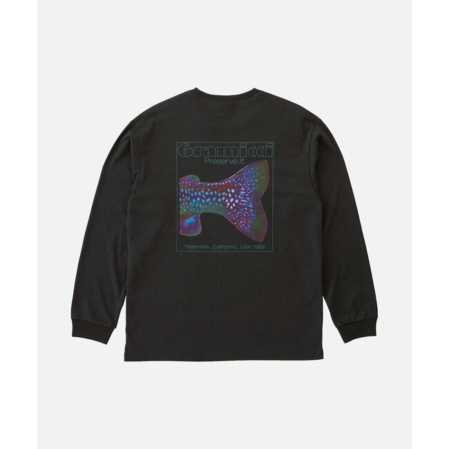 Gramicci Trouttail Tee - Vintage Black
