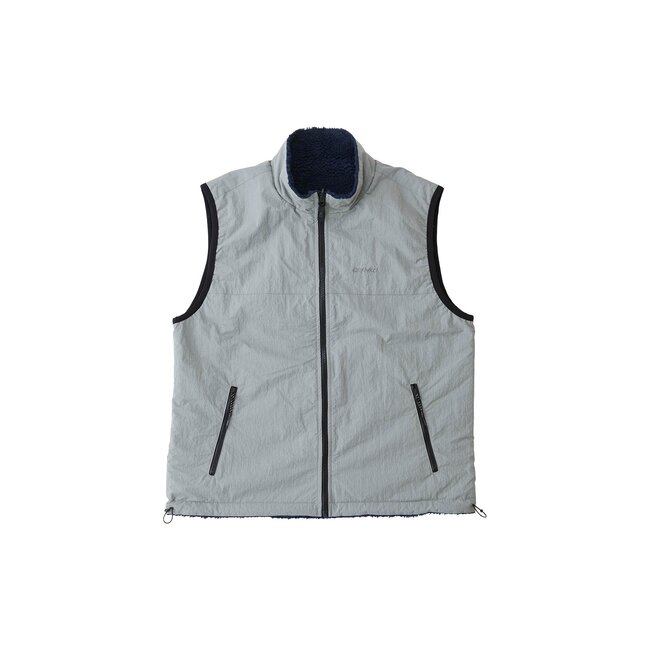 Gramicci Reversible Sherpa Vest - Navy / Grey
