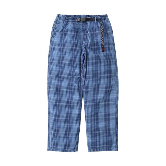 Gramicci O.G. Denim Plaid Pant - Indigo Checkered Plaid