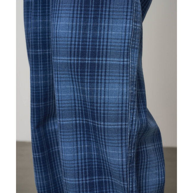 Gramicci O.G. Denim Plaid Pant - Indigo Checkered Plaid