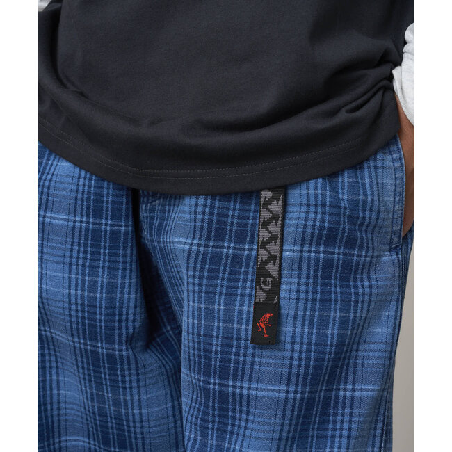 Gramicci O.G. Denim Plaid Pant - Indigo Checkered Plaid