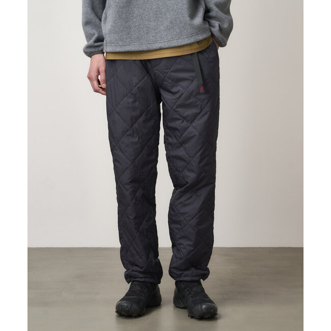 Gramicci Thermal Insulation Quilted Pant - Black
