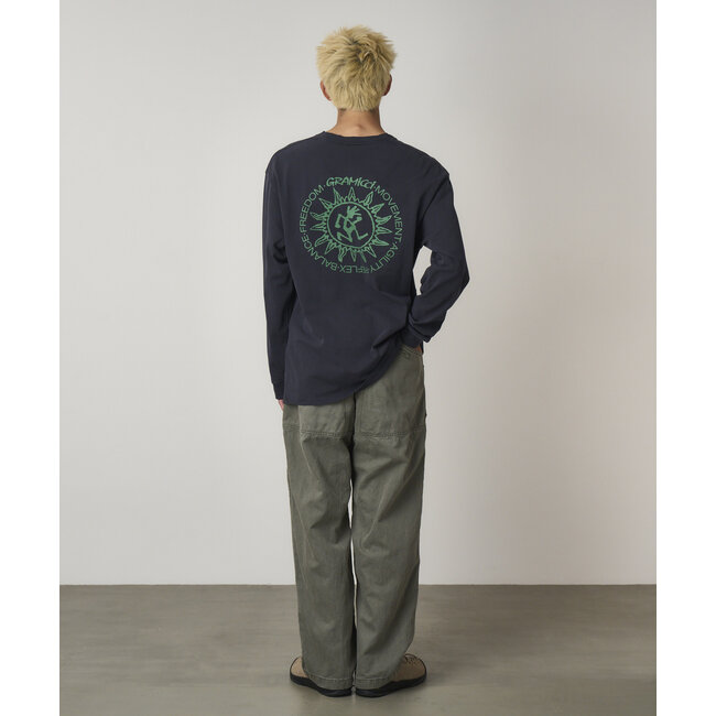 Gramicci Sun L/S Tee- Navy  Pigment