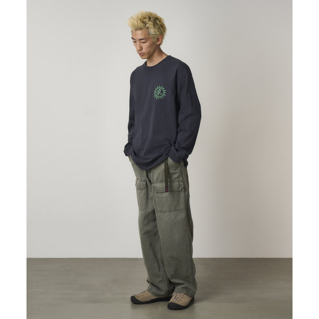 Gramicci Sun L/S Tee- Navy  Pigment