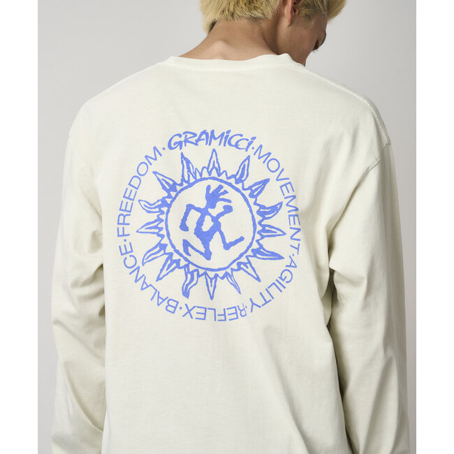 Gramicci Sun L/S Tee- Natural Pigment