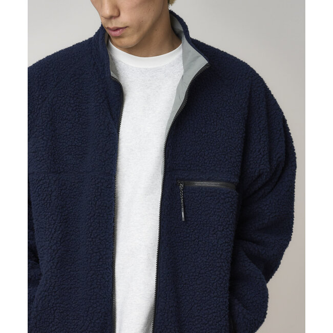 Gramicci Reversible Sherpa Jacket - Navy /Grey