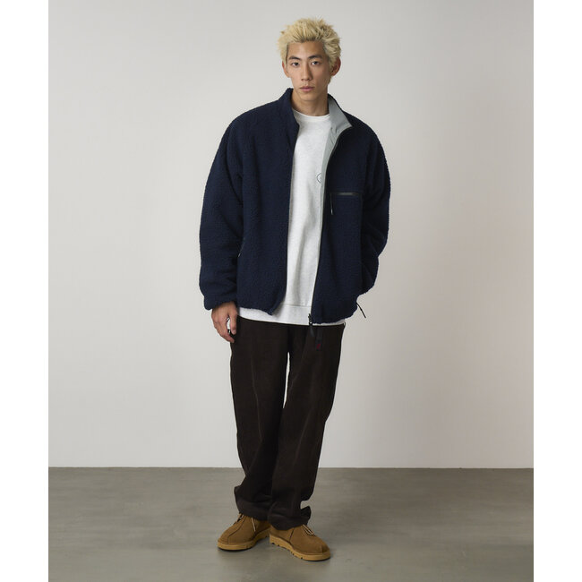 Gramicci Reversible Sherpa Jacket - Navy /Grey