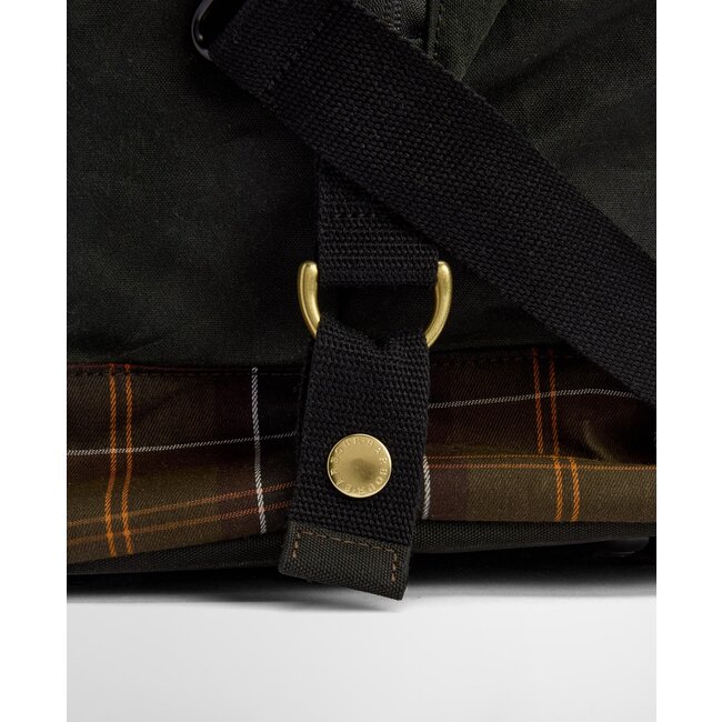 Barbour Field Wax Holdall Bag - Sage / Classic